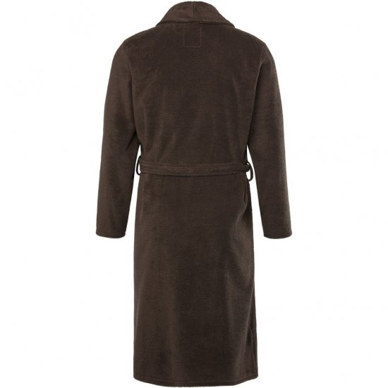 JP1880 Bathrobe Extra Soft Terry Cloth Brown - Spodnje perilo & kopalne hlače - Moško Spodnje Perilo za močnejše postave