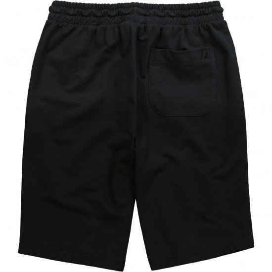JP1880 Bermuda Sweatshorts DIpDye Black - Trenirke & kratke trenirke - Moške Trenirke za Močnejše Postave