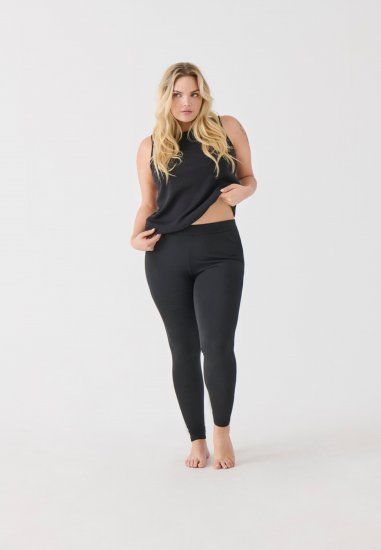 Only Carmakoma Time Leggings Black - Pajkice - 