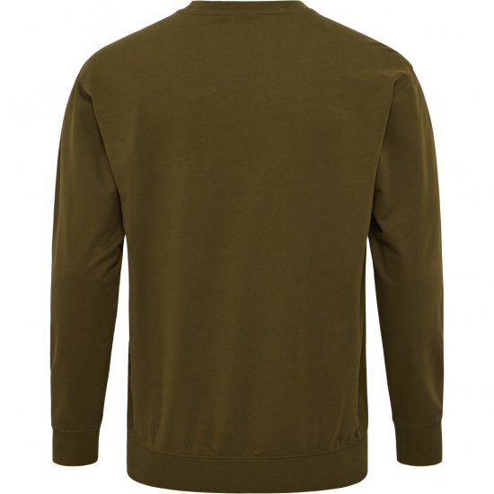 North Latitude Sweatshirt Army Green - Puloverji & jopice - Moški Puloverji & Jopice za Močnejše Postave