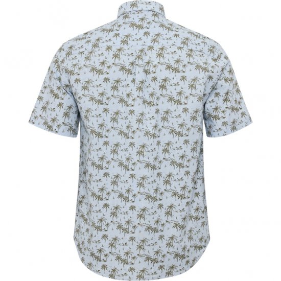 North Latitude Shirt Short Sleeve Light Blue - Srajce - Moške srajce za Močnejše Postave