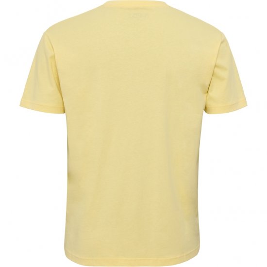 North Latitude T-Shirt Printed Short Sleeve Yellow - Kratke Majice - Moške kratke majice za močnejše postave