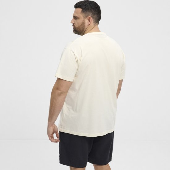 North Latitude T-Shirt Printed Off-White - Kratke Majice - Moške kratke majice za močnejše postave