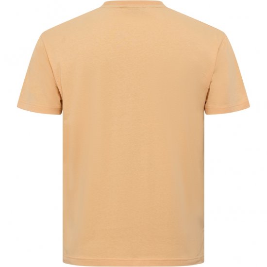 North Latitude T-Shirt Summer Peach - Kratke Majice - Moške kratke majice za močnejše postave