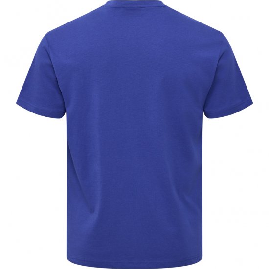 North Latitude T-shirt Motorcycle Blue - Kratke Majice - Moške kratke majice za močnejše postave