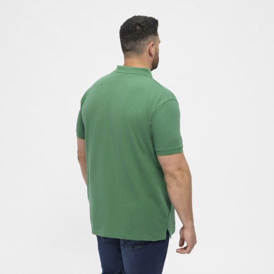 North Latitude Polo Short Sleeve Green - Polo majice - Moške Polo Majice za Močnejše Postave