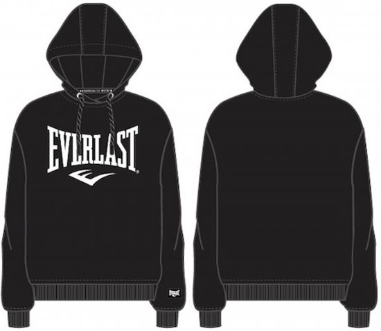 North Latitude Everlast Hoodie Black - Puloverji & jopice - Moški Puloverji & Jopice za Močnejše Postave