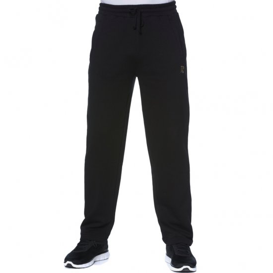 JP1880 Sweatpants Joggers Straight Cut Basic Fit Black TALL - MOŠKA OBLAČILA MT-6XLT - DALJŠI kroji
