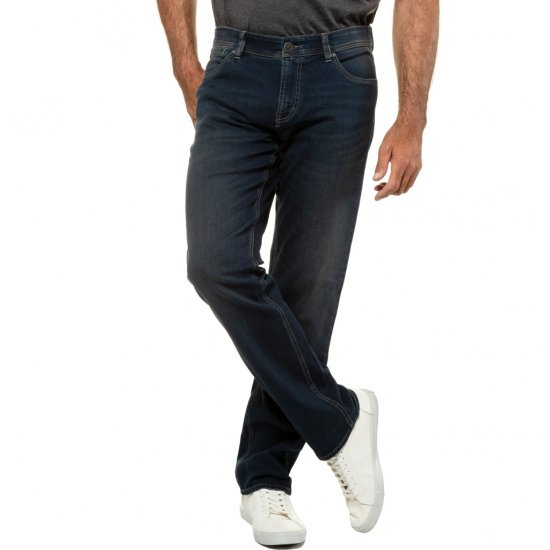JP1880 Jeans Regular Fit 5-Pocket Blue Denim - Kavbojke & hlače - Moške Kavbojke in Hlače za Močnejše Postave