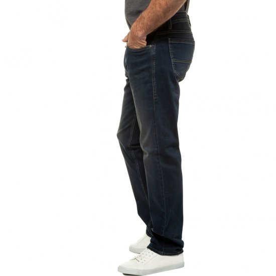 JP1880 Jeans Regular Fit 5-Pocket Blue Denim - Kavbojke & hlače - Moške Kavbojke in Hlače za Močnejše Postave