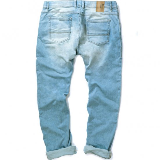 JP1880 Jeans Regular Fit 5-Pocket Bleached Denim - Vsa oblačila - Oblačila za Močnejše