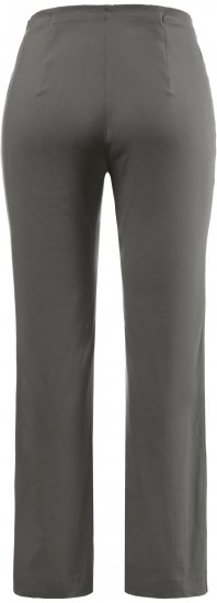 Ulla Popken Classic Stretch Bengaline Comfort Pants Brown - Kavbojke & Hlače v Velikih Številkah – Plus Size - 