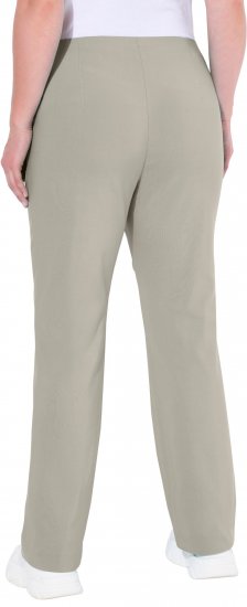 Ulla Popken Classic Stretch Bengaline Comfort Pants Brown - Kavbojke & Hlače v Velikih Številkah – Plus Size - 