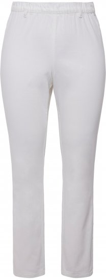 Ulla Popken Sienna Stretch Twill Jeggings Snow White - Kavbojke & Hlače v Velikih Številkah – Plus Size - 