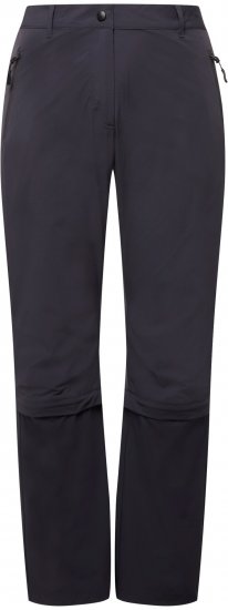Ulla Popken Versatile Zip Off Leg Quick Dry Stretch Pants Graphite Grey - Kavbojke & Hlače v Velikih Številkah – Plus Size - 
