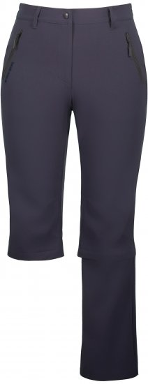 Ulla Popken Versatile Zip Off Leg Quick Dry Stretch Pants Graphite Grey - Kavbojke & Hlače v Velikih Številkah – Plus Size - 