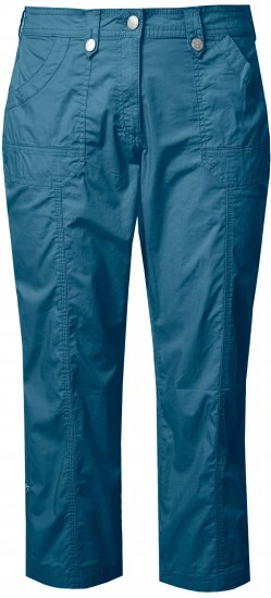 Ulla Popken Roll Tab Hem Stretch Cargo Pants Blue - Kavbojke & Hlače v Velikih Številkah – Plus Size - 