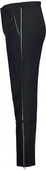 Ulla Popken Zip Off Reflective Detail Funtional Powerstretch Pants Black - Kavbojke & Hlače v Velikih Številkah – Plus Size - 