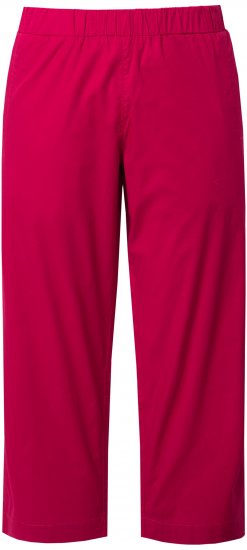 Ulla Popken Wide Leg Ruby Fit Stretch Chino Pants Salsa - Kavbojke & Hlače v Velikih Številkah – Plus Size - 