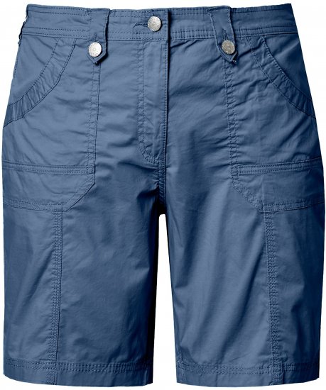 Ulla Popken Cargo Bermuda Shorts Atlantic Blue - Kavbojke & Hlače v Velikih Številkah – Plus Size - 