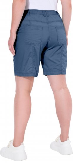 Ulla Popken Cargo Bermuda Shorts Atlantic Blue - Kavbojke & Hlače v Velikih Številkah – Plus Size - 