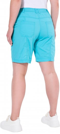 Ulla Popken Cargo Bermuda Shorts Blue - Kavbojke & Hlače v Velikih Številkah – Plus Size - 