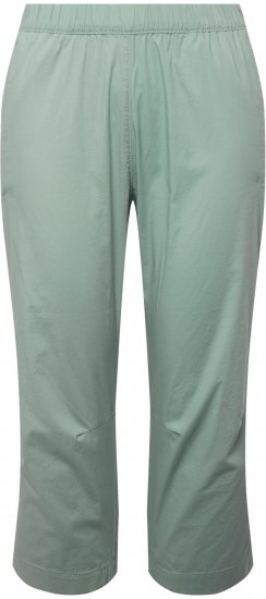 Ulla Popken Cropped Ruby Fit Pants Moss Green - Kavbojke & Hlače v Velikih Številkah – Plus Size - 