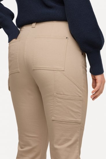 Ulla Popken Bootcut Carpenter Jeans Dark Putty - Ulla Popken - Ulla Popken oblačila večjih velikosti