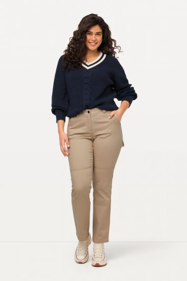 Ulla Popken Bootcut Carpenter Jeans Dark Putty - Ulla Popken - Ulla Popken oblačila večjih velikosti