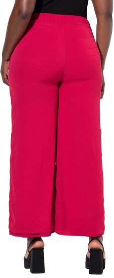 Ulla Popken Layered Chiffon Wide Leg Pants - Kavbojke & Hlače v Velikih Številkah – Plus Size - 