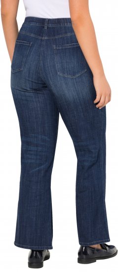 Ulla Popken Bootcut Stretch Fit Jeans Blue - Kavbojke & Hlače v Velikih Številkah – Plus Size - 