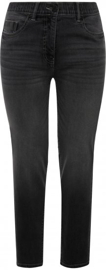 Ulla Popken Push Up Stretch Fit Jeans Blue - Kavbojke & Hlače v Velikih Številkah – Plus Size - 