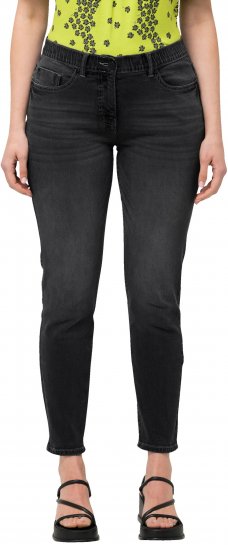 Ulla Popken Push Up Stretch Fit Jeans Blue - Kavbojke & Hlače v Velikih Številkah – Plus Size - 