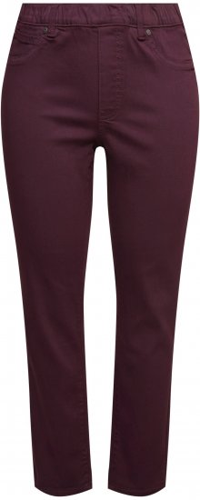 Ulla Popken Pull On Jeans Brown - Kavbojke & Hlače v Velikih Številkah – Plus Size - 
