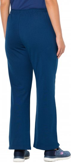Ulla Popken Tracksuit Pants Blue - Kavbojke & Hlače v Velikih Številkah – Plus Size - 