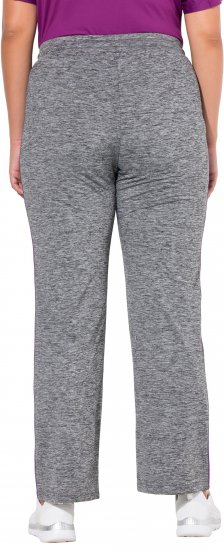 Ulla Popken Quick Drying Jogging Pants Grey - Kavbojke & Hlače v Velikih Številkah – Plus Size - 
