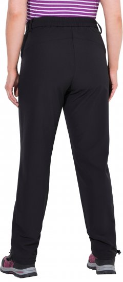 Ulla Popken Triple Function Comfort Waist Softshell Pants Black - Kavbojke & Hlače v Velikih Številkah – Plus Size - 