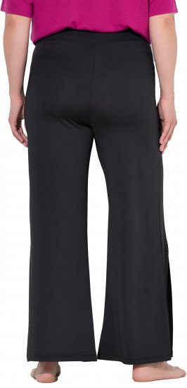 Ulla Popken Split Leg Uv Protective Pants Black - Kavbojke & Hlače v Velikih Številkah – Plus Size - 