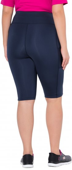 Ulla Popken Quick Drying Performance Shorts Grey - Kavbojke & Hlače v Velikih Številkah – Plus Size - 