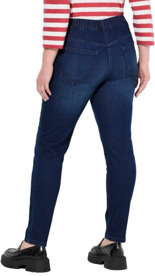 Ulla Popken Denim Jeggings Denim Blue - Kavbojke & Hlače v Velikih Številkah – Plus Size - 