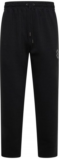 Kam Jeans 242 Brooklyn Athletics Jog Pants Black - Trenirke & kratke trenirke - Moške Trenirke za Močnejše Postave