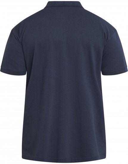 North Latitude 61129 Piké Polo Majica z Vezenino na Prsih Mornarsko Modra - Polo majice - Moške Polo Majice za Močnejše Postave