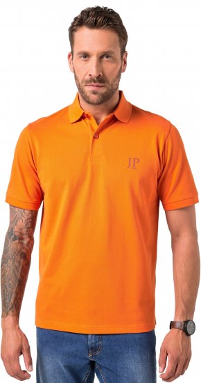 JP1880 Polo Shirts 2-pack Piqué Red Orange - Polo majice - Moške Polo Majice za Močnejše Postave