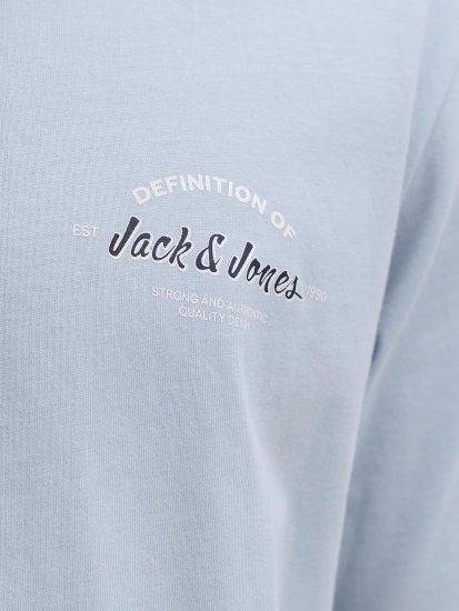 Jack & Jones Brandon Short Sleeve Polo Blue - Polo majice - Moške Polo Majice za Močnejše Postave