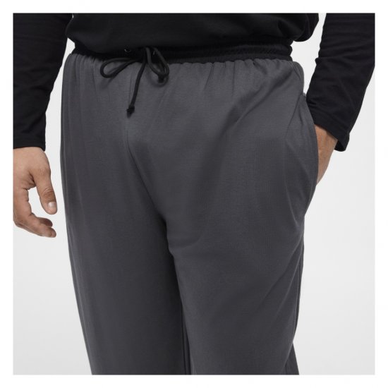North Latitude Pyjama Pants Dark Grey Charcole - Pižame/Oblačila za spanje - Moške Pižame za močnejše postave
