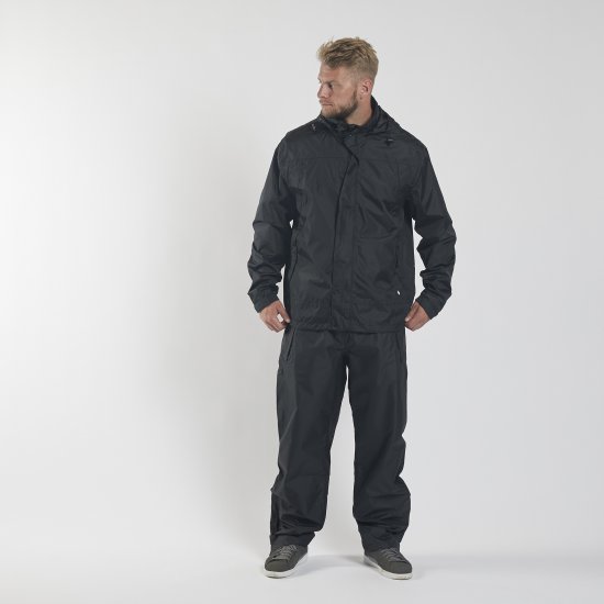 North Latitude Rain Jacket Black TALL - Športna & zunanja oblačila - Moška Športna Oblačila za Močnejše postave
