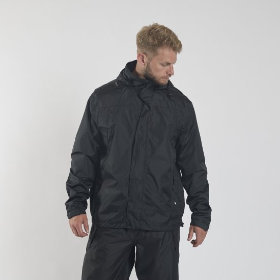 North Latitude Rain Jacket Black TALL - Športna & zunanja oblačila - Moška Športna Oblačila za Močnejše postave