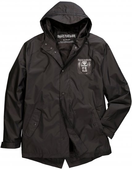 JP1880 Iron Maiden Rain Jacket Black - Športna & zunanja oblačila - Moška Športna Oblačila za Močnejše postave
