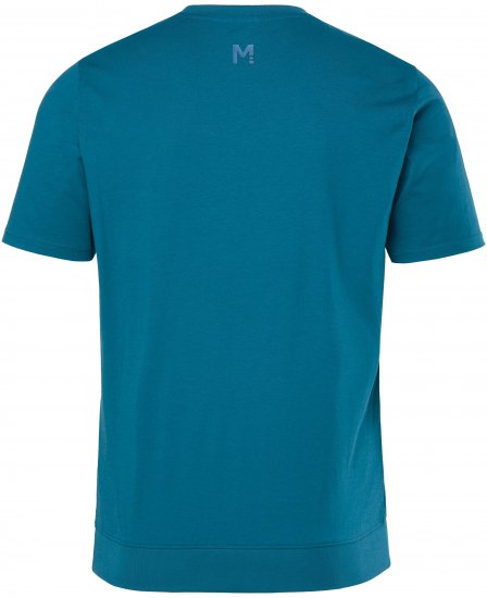 Men Plus T-Shirt Short Sleeve Lagoon Green - Kratke Majice - Moške kratke majice za močnejše postave