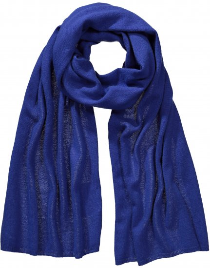 Ulla Popken Virgin Wool Cashmere Mix Scarf Deep Aqua - Modni dodatki - 